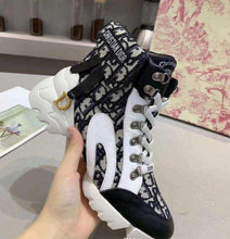 Load image into Gallery viewer, dior shoes B23 Plus récent hococal Fleurs technique en toile-Top Sneaker Casual Oblique Baskets qualité Femmes Hommes Chaussures Luxe Chaussures Casual