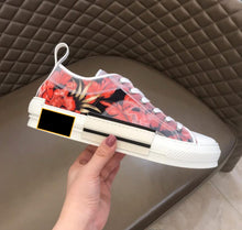 Load image into Gallery viewer, Luxe Dior dentelle blanche Chaussures Homme plate-forme B22 par les hommes Kim Jones chaussures des femmes Styliste Baskets Baskets basses haut baskets top