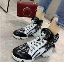 Load image into Gallery viewer, dior shoes B23 Plus récent hococal Fleurs technique en toile-Top Sneaker Casual Oblique Baskets qualité Femmes Hommes Chaussures Luxe Chaussures Casual