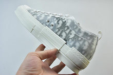 Load image into Gallery viewer, Dior casual shoes sport bas-haut blanc dames de luxe d&#39;impression transparente toile sneakers haut-dessus des hommes et des femmes chaussures de mode casual